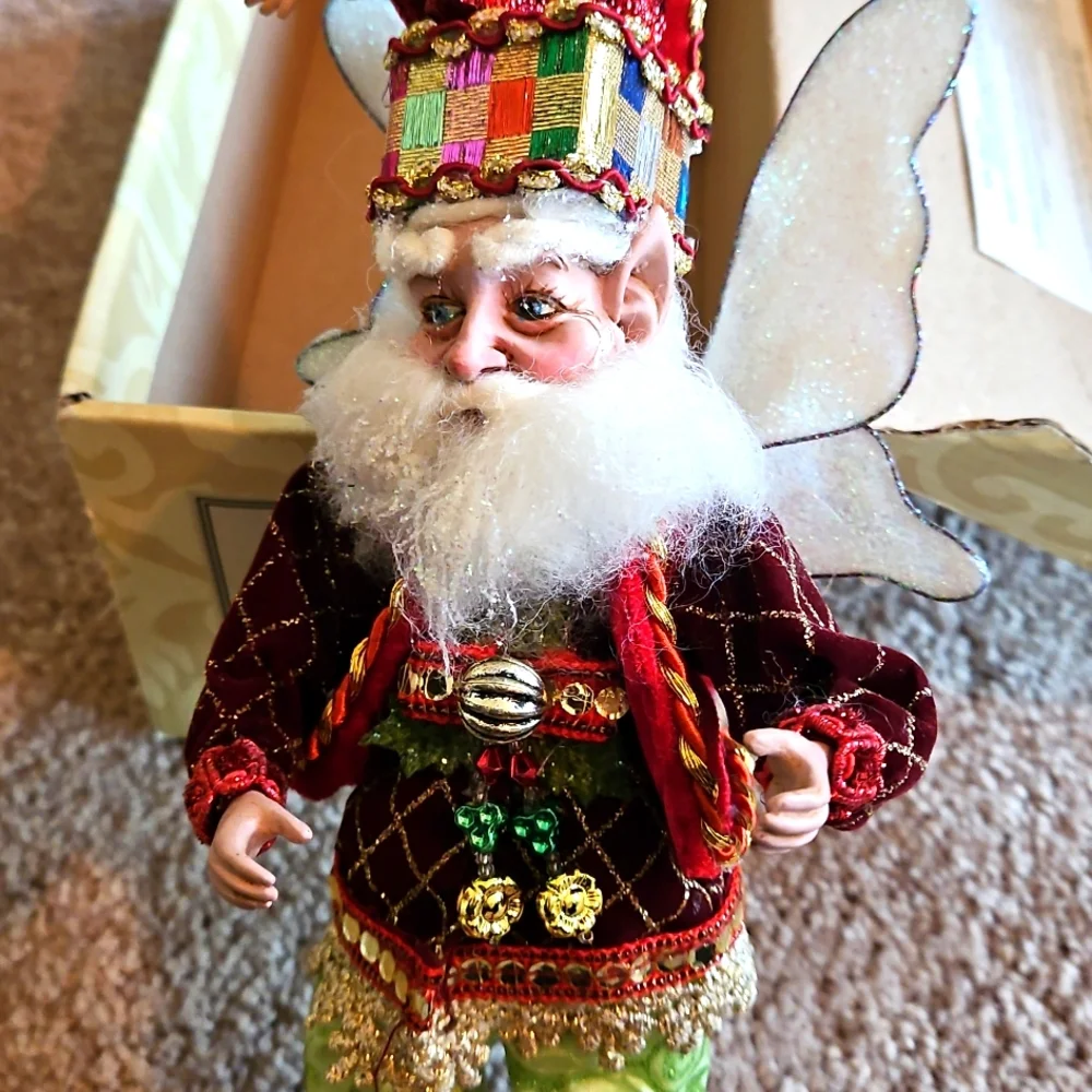 Christmas Present Fairy Figurine Mark Roberts - Picture 4 of 6